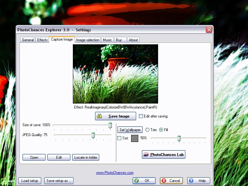 Click to view PhotoChances Explorer 3.8 screenshot