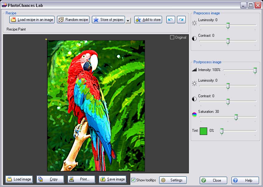 Screenshot of PhotoChances Explorer 1.1